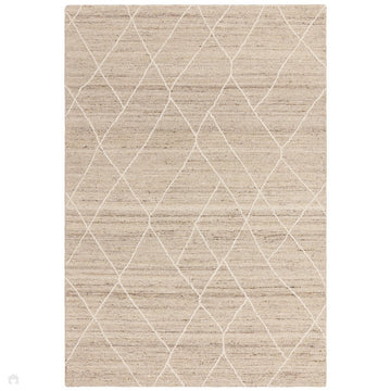 Noah Moroccan Berber Boho Tribal Hand-Woven Textured Wool Natural Rug-Asiatic Carpets-Rug Love - The Most Loved Rug Store